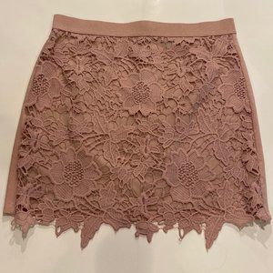 American Eagle Floral Pencil Skirt
